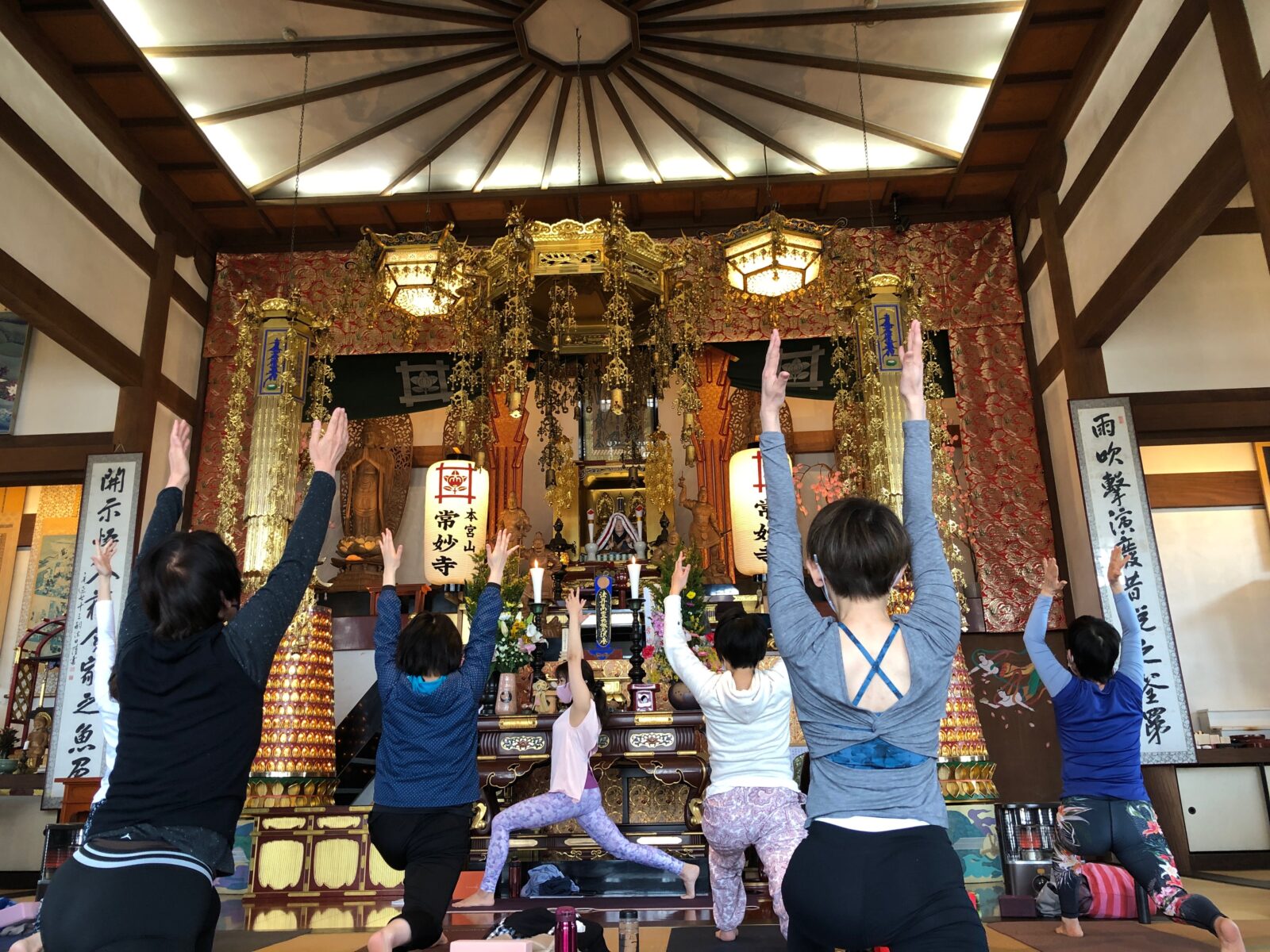 春養生 お寺でヨガと薬膳の会